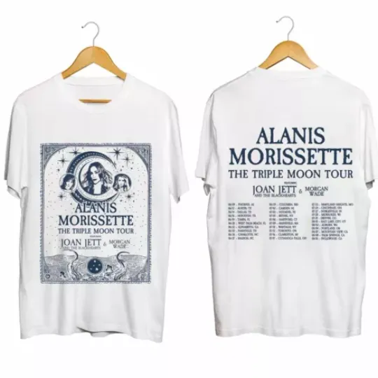 Discover Alanis Morissette The Triple Moon Tour 2024 Shirt