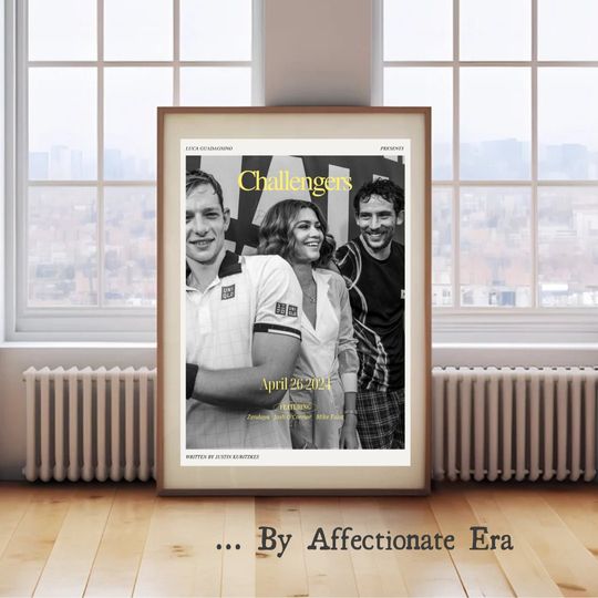 Discover Challengers Movie Poster 2024 Film - Room Decor Wall Art - Poster Gift For Him/Her