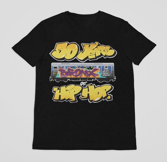 Discover 50 Years of Hip Hop Anniversary T-Shirt