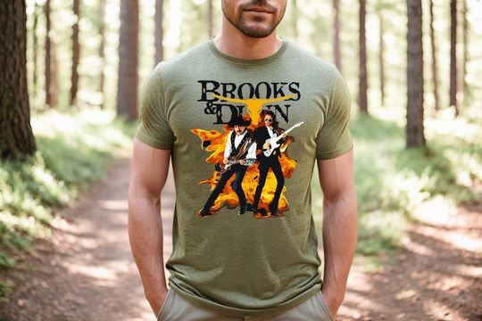 Discover Brooks And Dunn Shirt,Country Fan Merchandise, Classic Country Band Tee