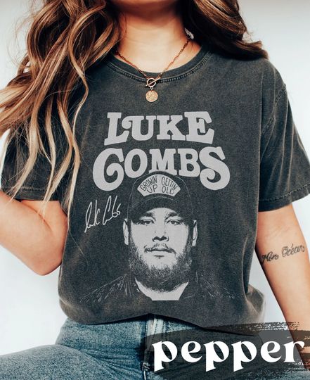 Discover Vintage Lukee Comb Shirt, Lukee Comb World Tour 2024, Cowboy Combs Shirt
