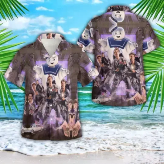 Discover Ghostbusters Hawaiian Shirt Summer, Movie Shirt