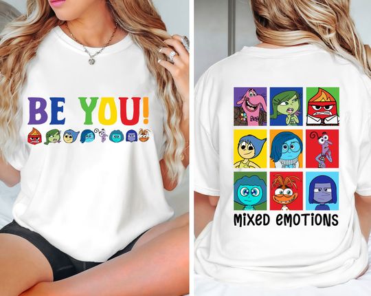 Discover Bundle Be You! Double Sided Shirt, Mixed Emotions Shirt