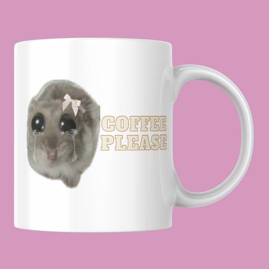 Discover sad hamster, hamster mug,  hamster, Im just a Girl, im just a girl mug