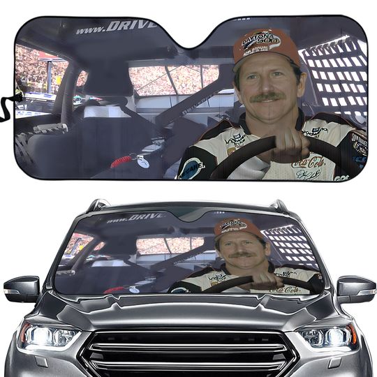 Discover Dale-Earnhardt Car Sun Shade, Professional Stock Car Sunshade