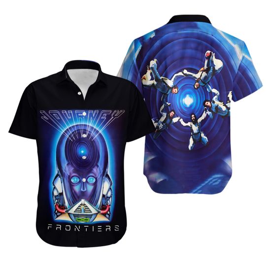 Discover Great Rock Band Journey Frontiers Hawaiian Shirt