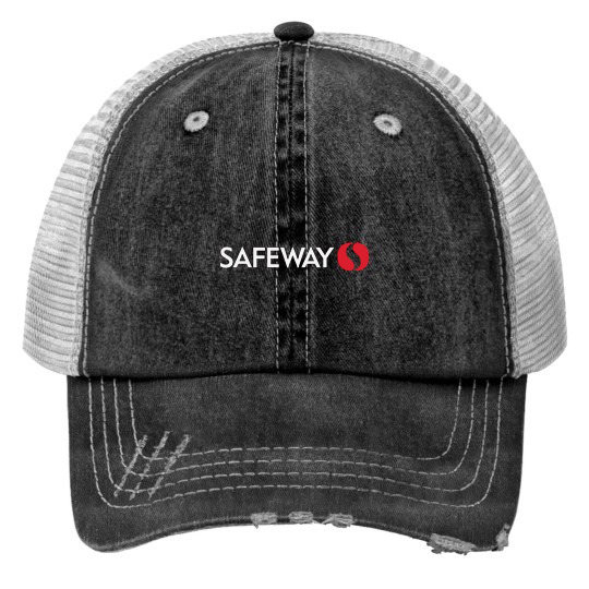 Discover Safeway Supermarket Company Print Trucker Hats