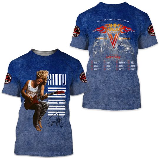 Discover Sammy Hagar T-Shirt, Gift For Him