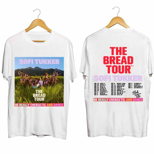 Discover Sofi Tukker The Bread Tour 2024 Shirt, Sofi Tukker Band Fan Shir