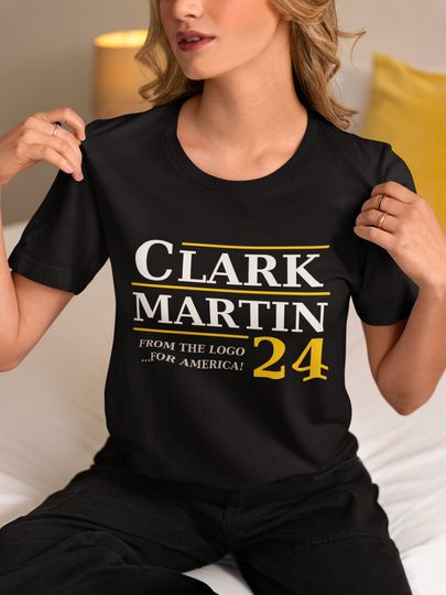 Discover Caitlin Clark and Kate Martin 2024 From The Logo for America T Shirt