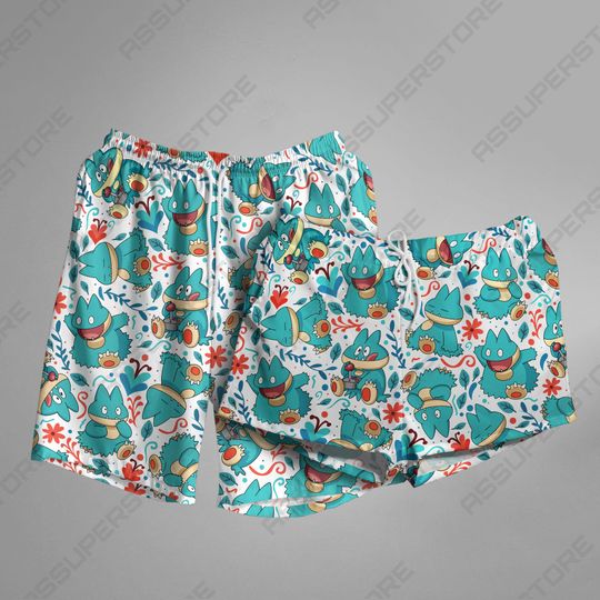 Discover Munchlax Hawaiian Shorts Munchlax Summer Hawaiian Beach Shorts Gift