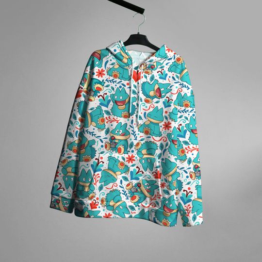 Discover Munchlax Hoodie Shirt Japanese Anime Munchlax Shirt Gift