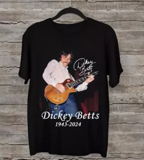 Discover Dickey Betts 1943-2024 Shirt, Gift For Fan