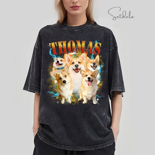Discover Custom Dog Bootleg Shirt