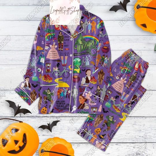 Discover Wizard Of Oz Shirt, Wizard Of Oz Pajamas Set, Pjs For Women, Scarecrow