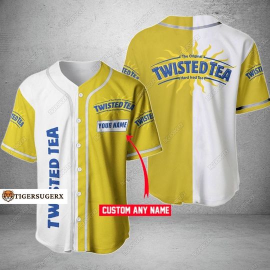 Discover Twisted Tea Jersey, Personalized Baseball Jersey, Twisted Tea Baseball Shirt