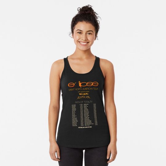 Discover 2024 Eclipse Tour Racerback Tank Top