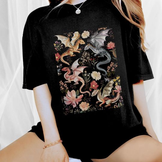 Discover Fantasy Dragon  Shirt, Fantasy Book Lover Shirt