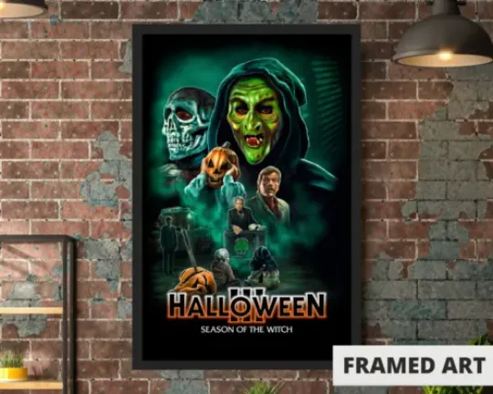 Discover Halloween III movie poster print Season Of The Witch Horror 11x17" Framed Poster