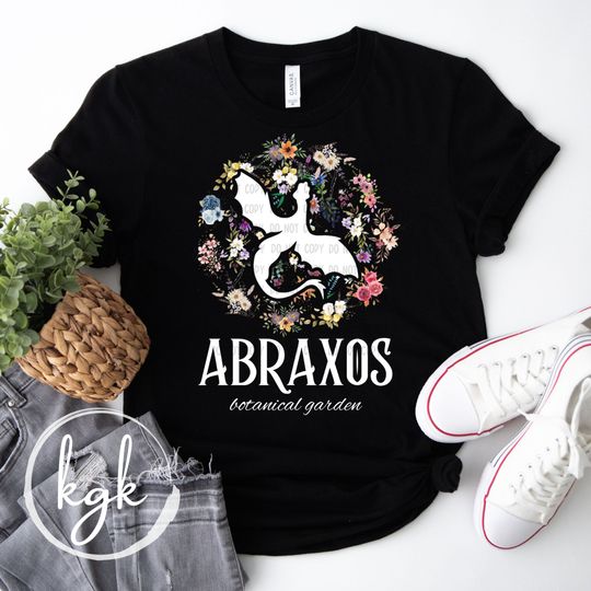 Discover Abraxos Botanical Garden Shirt, Throne of Glass Series Inspired