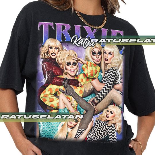 Discover Trixie & Katya Unisex Softstyle T-Shirt