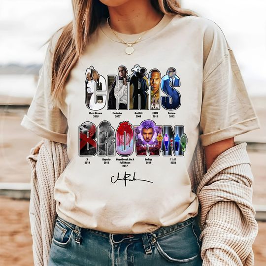 Discover Chris Brown 11:11 Tour 2024 Breezy Shirt
