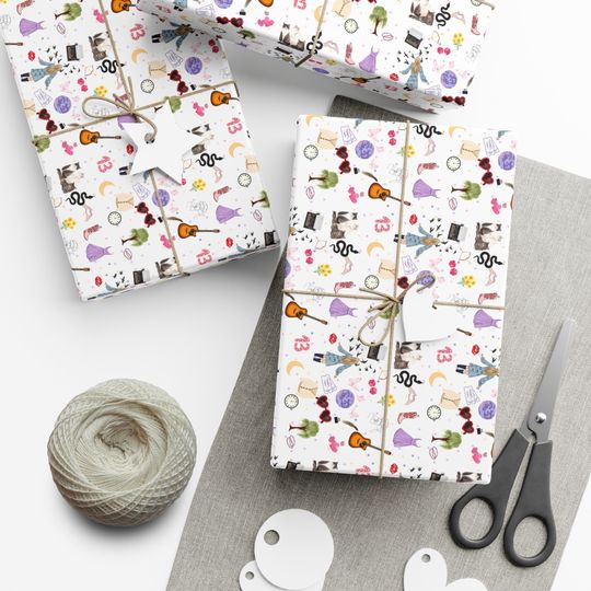 Discover Swiftie-inspired Gift Wrap Paper