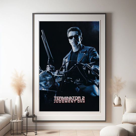 Discover Terminator 2 Judgment Day Movies Posters,Vintage Poster