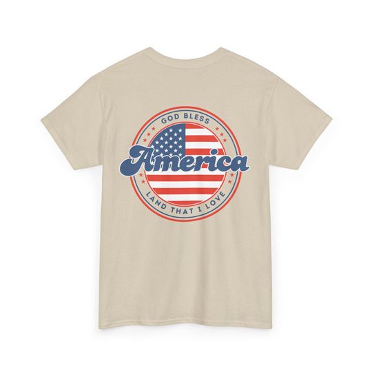 Discover America Tshirt, God Bless America Land That I Love Shirt, Patriotic Shirt