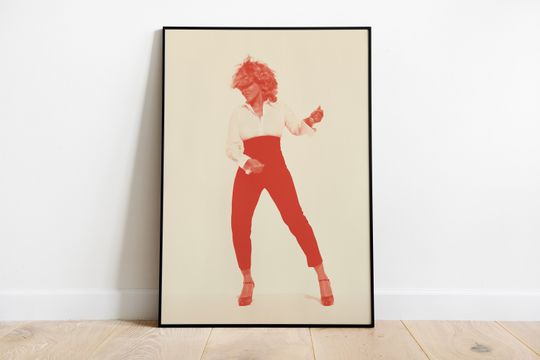 Discover Vintage Tina Turner Posters - 80s Music Decor