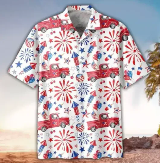 Discover 4th Of July Hawaiian Shirt Hawaiian Shirt Beach Summer Aloha