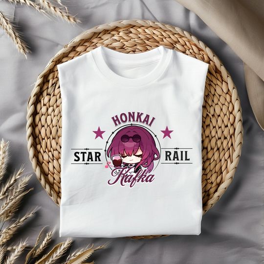 Discover Kafka Themed Honkai Star Rail T-Shirt: Premium Quality Apparel with Stunning