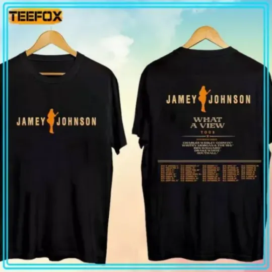 Discover Jamey Johnson – What A View Tour 2024 Unisex T-Shirt