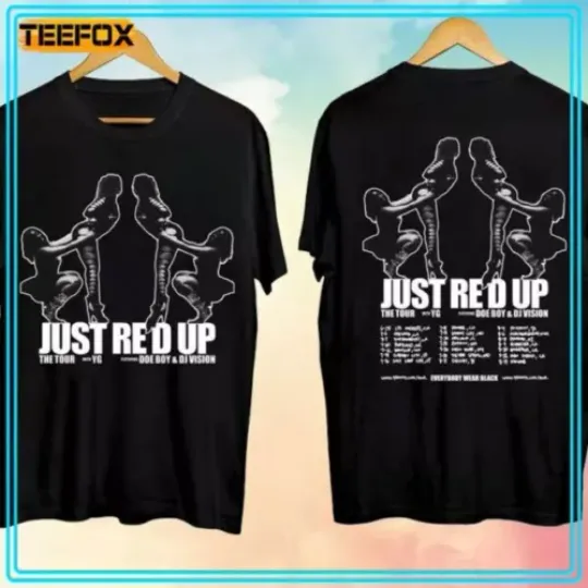 Discover YG Just Re’d Up Tour 2024 Music T-Shirt