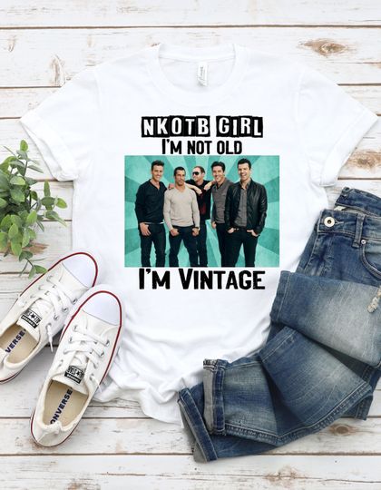 Discover Vintage NKOT Block Rock Concert Shirt, NK on The Block 40th Anniversary 1984 -2024 Shirt