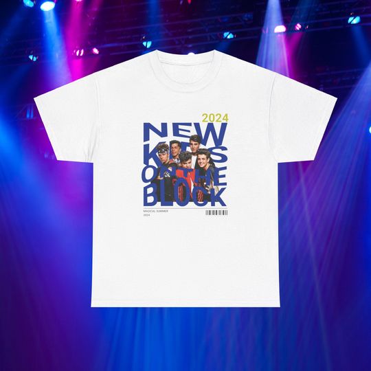 Discover Vintage NKOT Block Shirt, Rock Concert Shirt, NK on The Block 40th Anniversary 1984-2024 Shirt