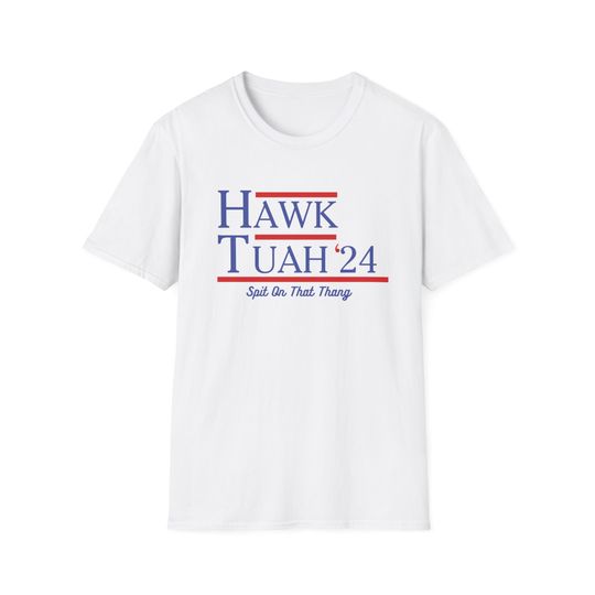 Discover Hawk Tuah 24 Softstyle T-Shirt - Trendy TikTok Inspired Apparel