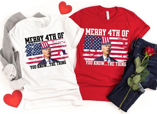 Discover Funny 4th Of July shirt, Merry 4th Of You Know The Thing Shirt, Merica Shirts