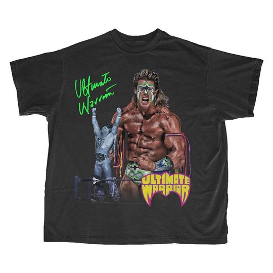 Discover The Ultimate Warrior t-shirt WWF , Unisex shirt, Wrestling Gift