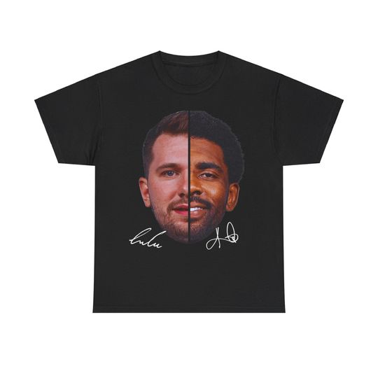 Discover Luka Doncic and Kyrie Irving Shirt Signature Vintage Tee