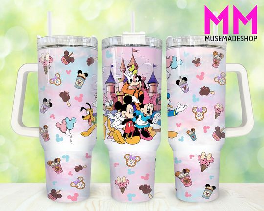 Discover Cartoon Characters 40oz Tumbler , Cartoon Tumbler 40oz
