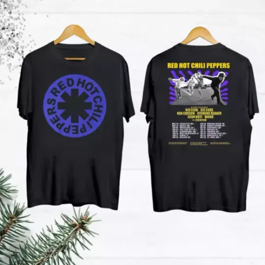 Discover 2024 Red Hot Chili Peppers Tour T-Shirt  Red Hot Chili Peppers Band Shirt  RHCP