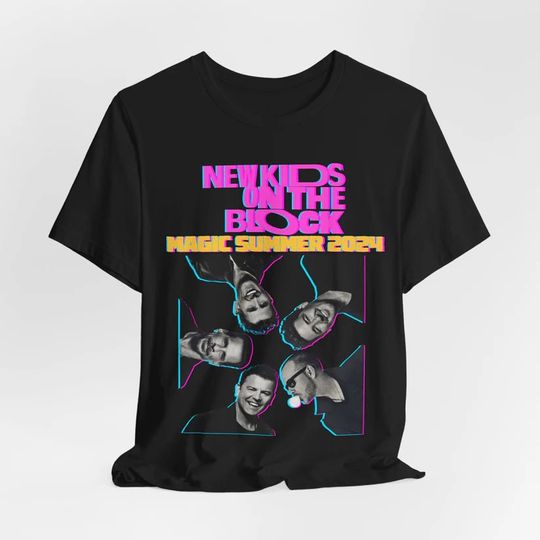 Discover NKOT Block 2024 Magic Summer Tour Shirt, NK on The Block Shirt