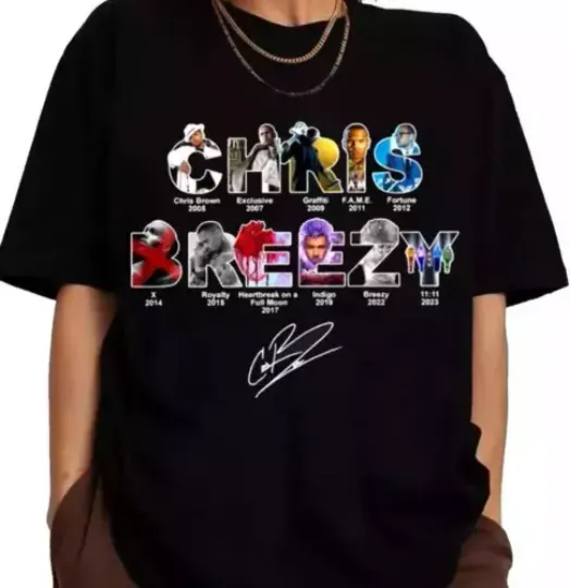 Discover Chris Brown 11 11 Tour 2024 Shirt, Chris Brown Fan Gift Shirt Best Tshirt