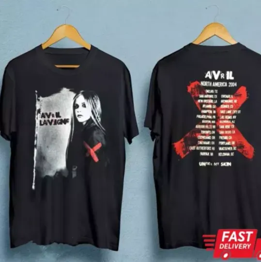 Discover Avril Lavigne Greatest Hits Tour Shirt, Avril Lavigne Graphic Shirt