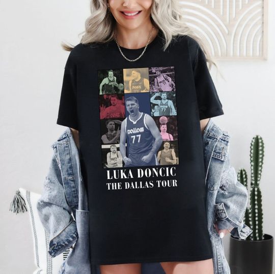 Discover Luka Doncic The Dallas Tour Vintage Shirt, Luka Doncic Funny Shirt
