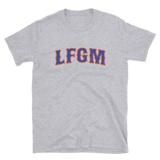 Discover LFGM Tee, New York Baseball, Short-Sleeve Unisex T-Shirt