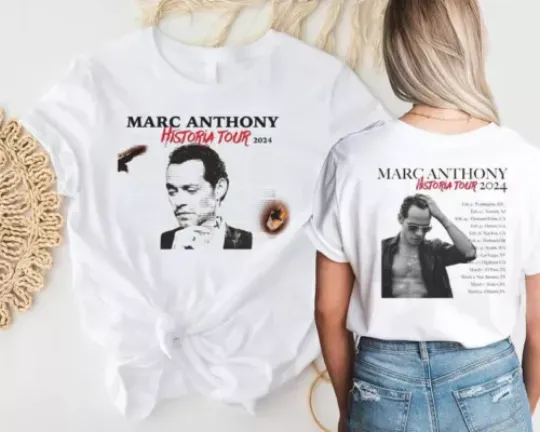 Discover Marc Anthony 2024 Tour Shirt