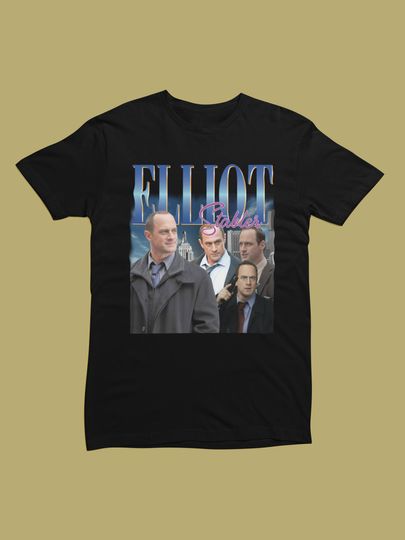Discover ELLIOT STABLER Shirt Elliot Stabler Vintage T-Shirt