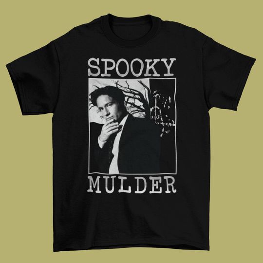 Discover The X Files Spooky Mulder T-Shirt, The X Files Shirt